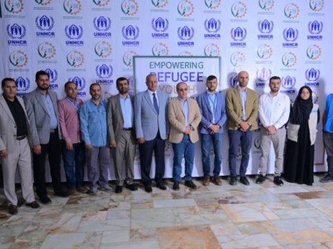 نماء تحتفي بتخريج 250 لاجئا ولاجئة